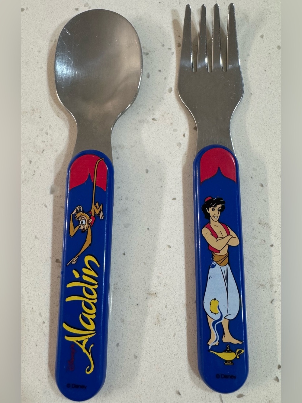 Disney Aladdin Children’s Fork & Spoon Set